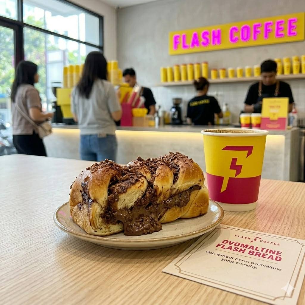 Ovomaltine Flash Bread Flash Coffee